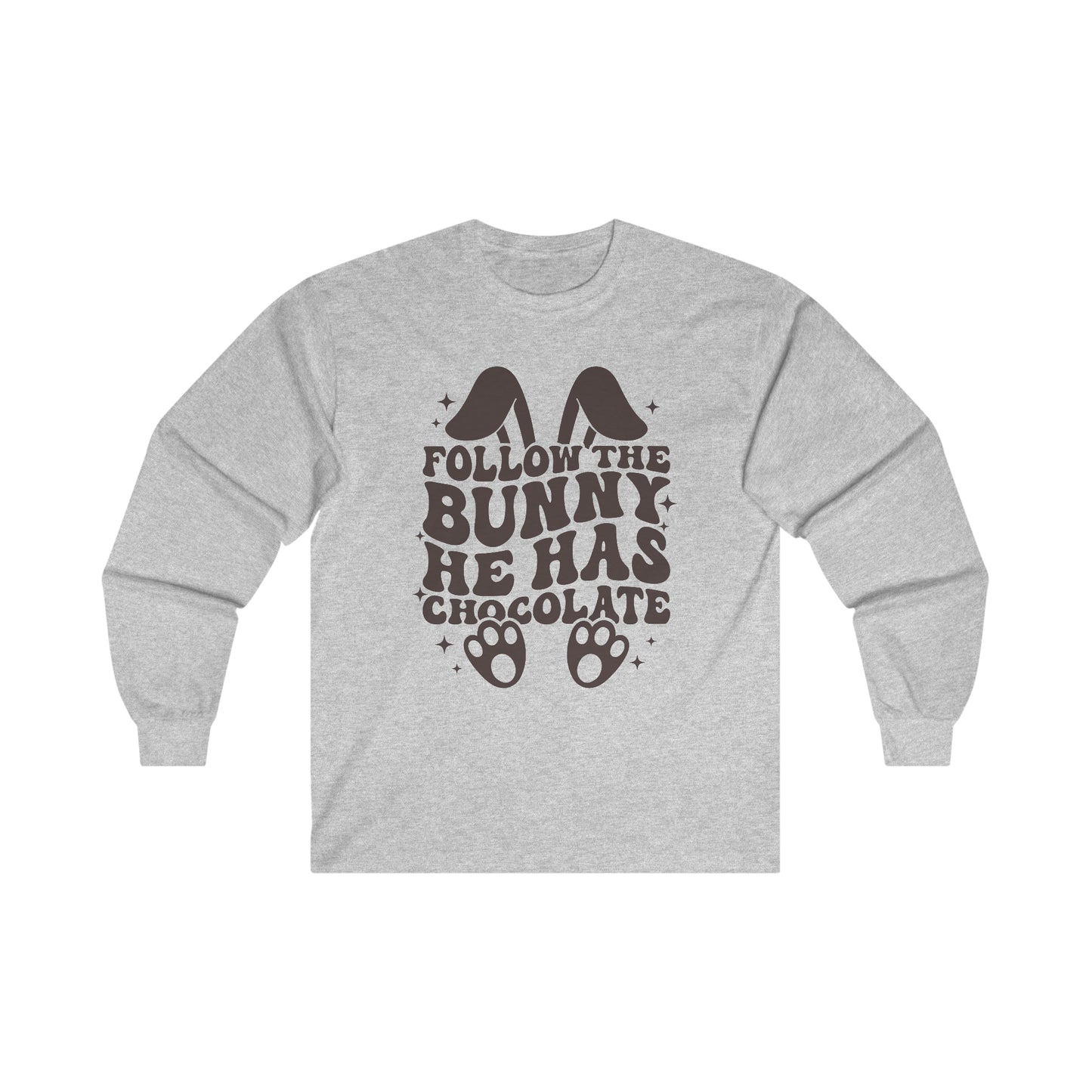 Follow the Bunny - Unisex Ultra Cotton Long Sleeve Tee