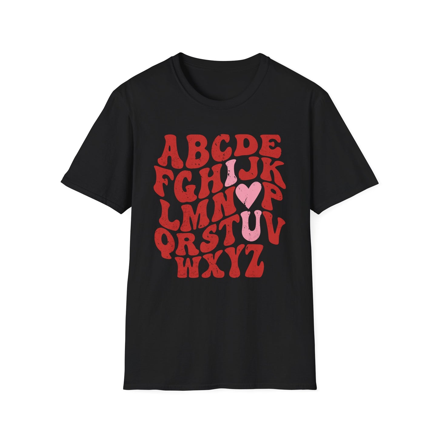 ABCD - I LOVE YOU - Unisex Softstyle T-Shirt