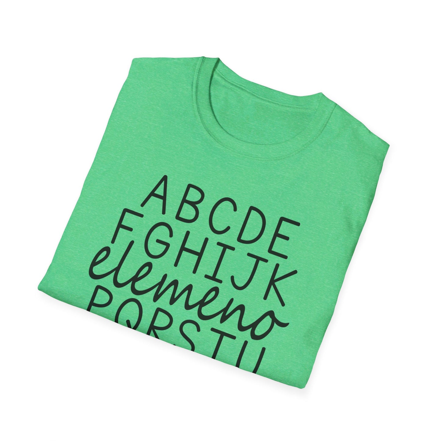 ABCD elemeno - Unisex Softstyle T-Shirt