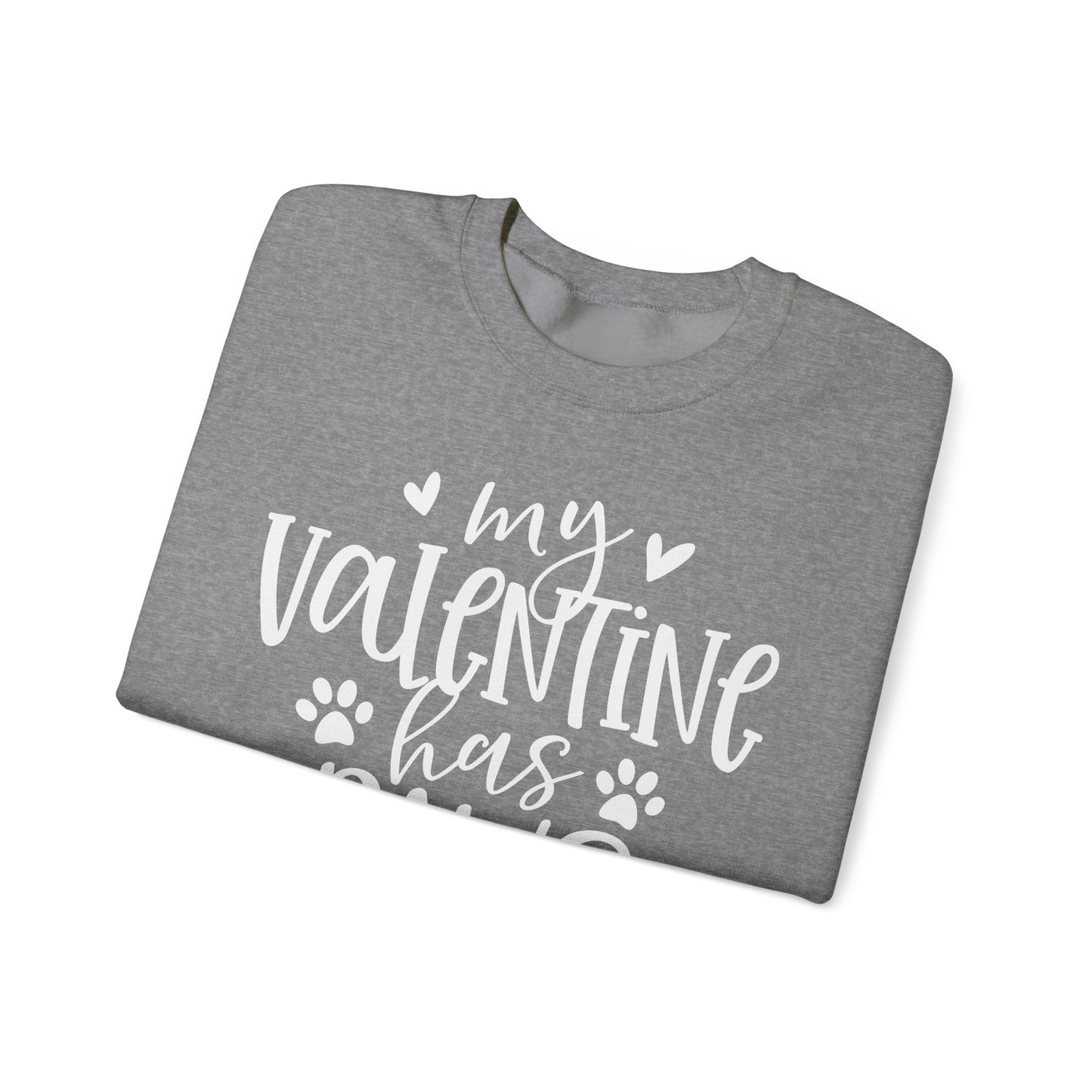 Valentine Paws - Crewneck Sweatshirt