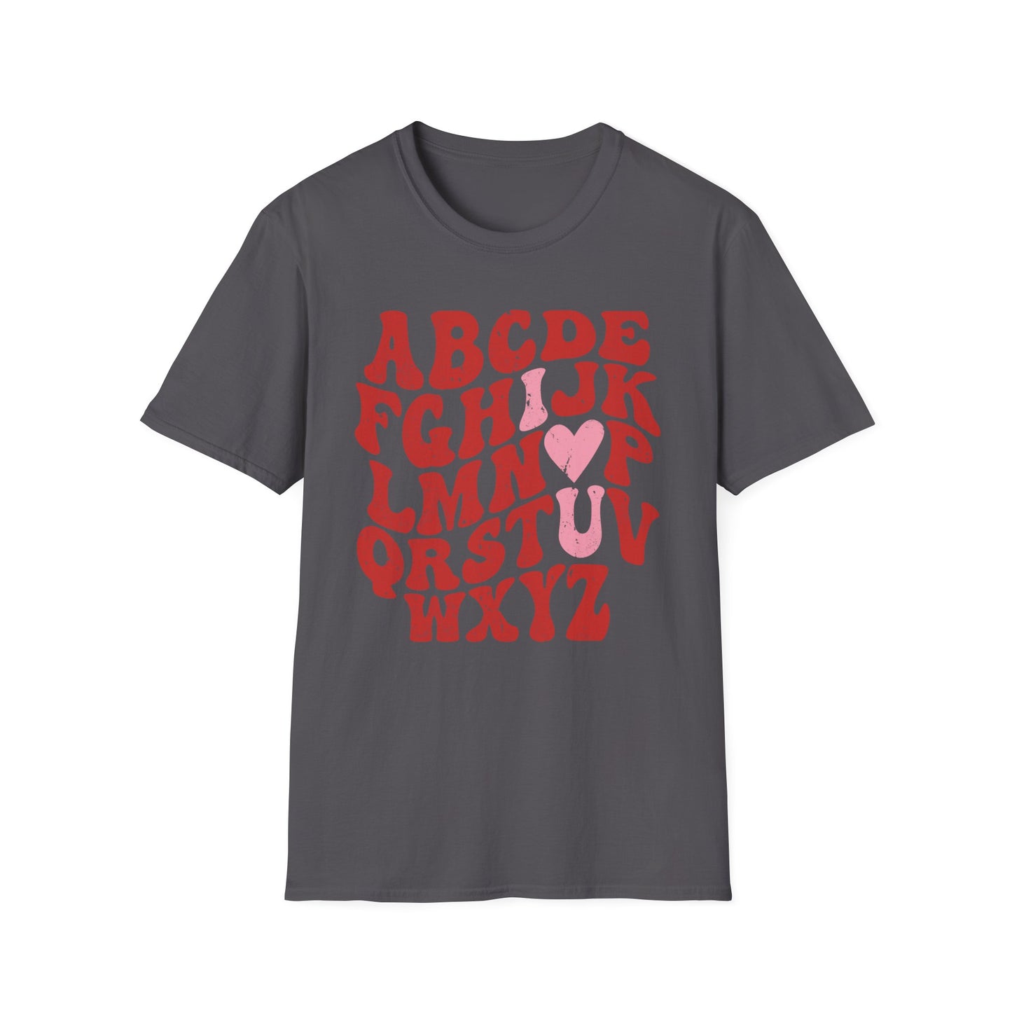 ABCD - I LOVE YOU - Unisex Softstyle T-Shirt