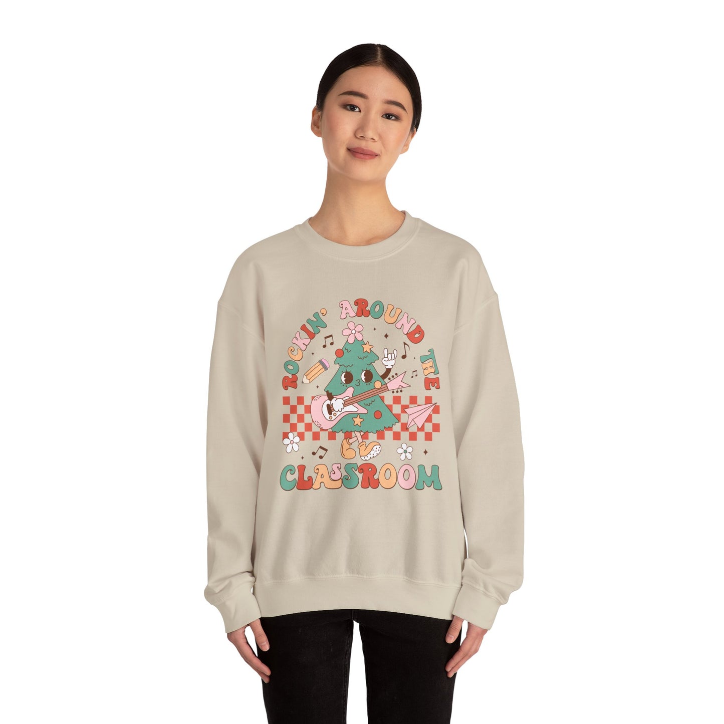Rocking Around the Classroom - Crewneck Sweatshirt