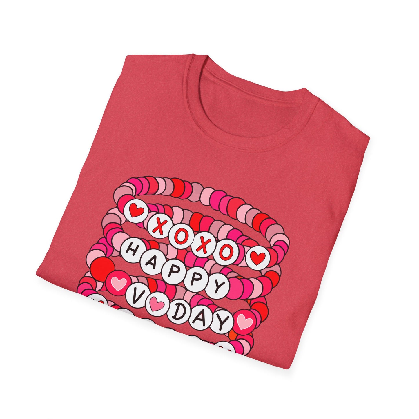 XOXO Friendship Bracelet - Unisex Softstyle T-Shirt