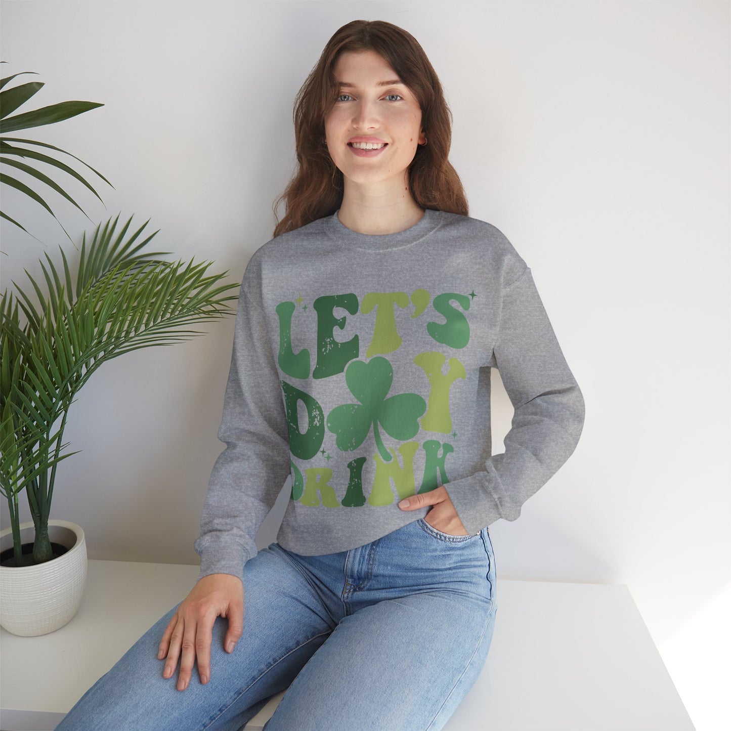 Let's Day Drink - Crewneck Sweatshirt