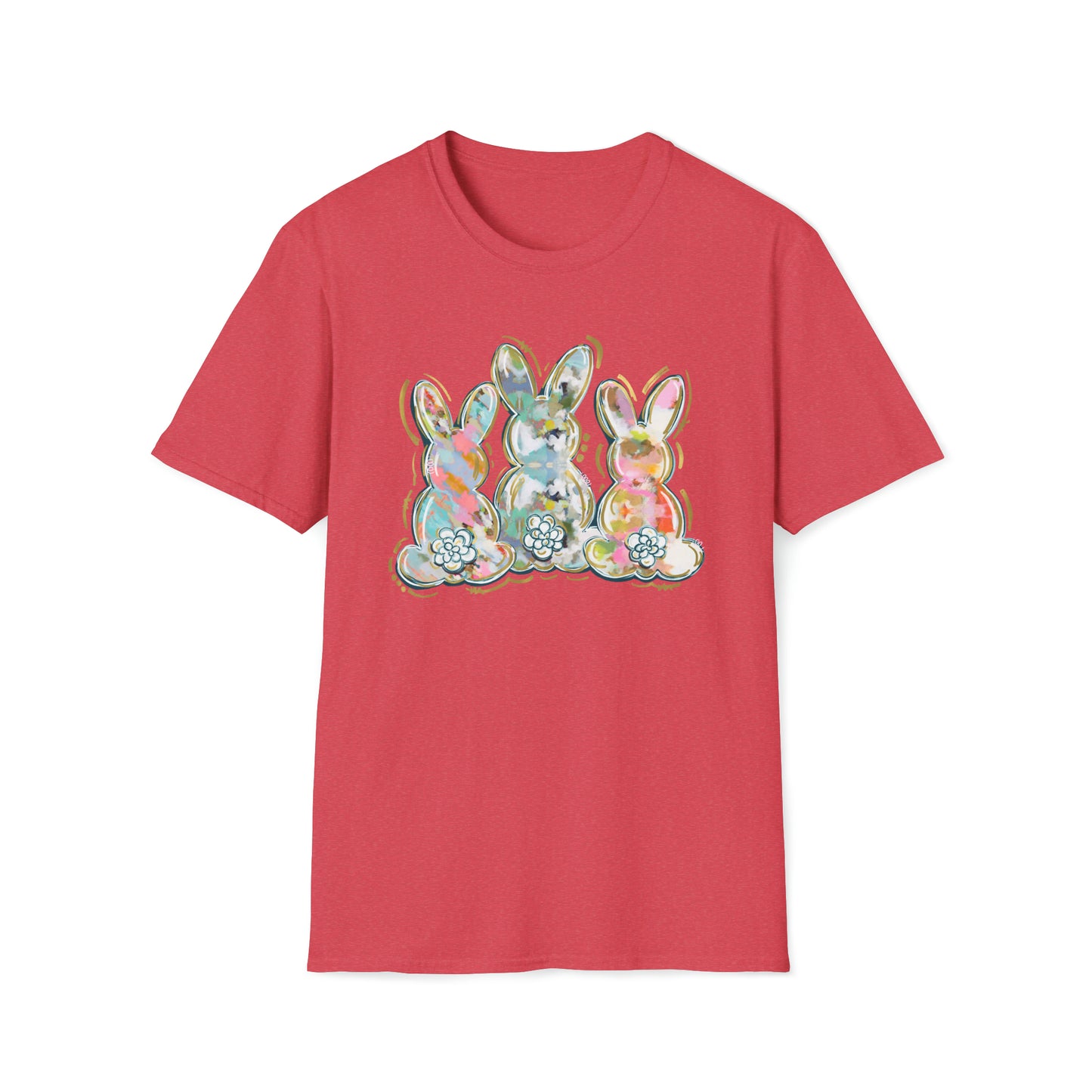 Easter Bunnies - Unisex Softstyle T-Shirt