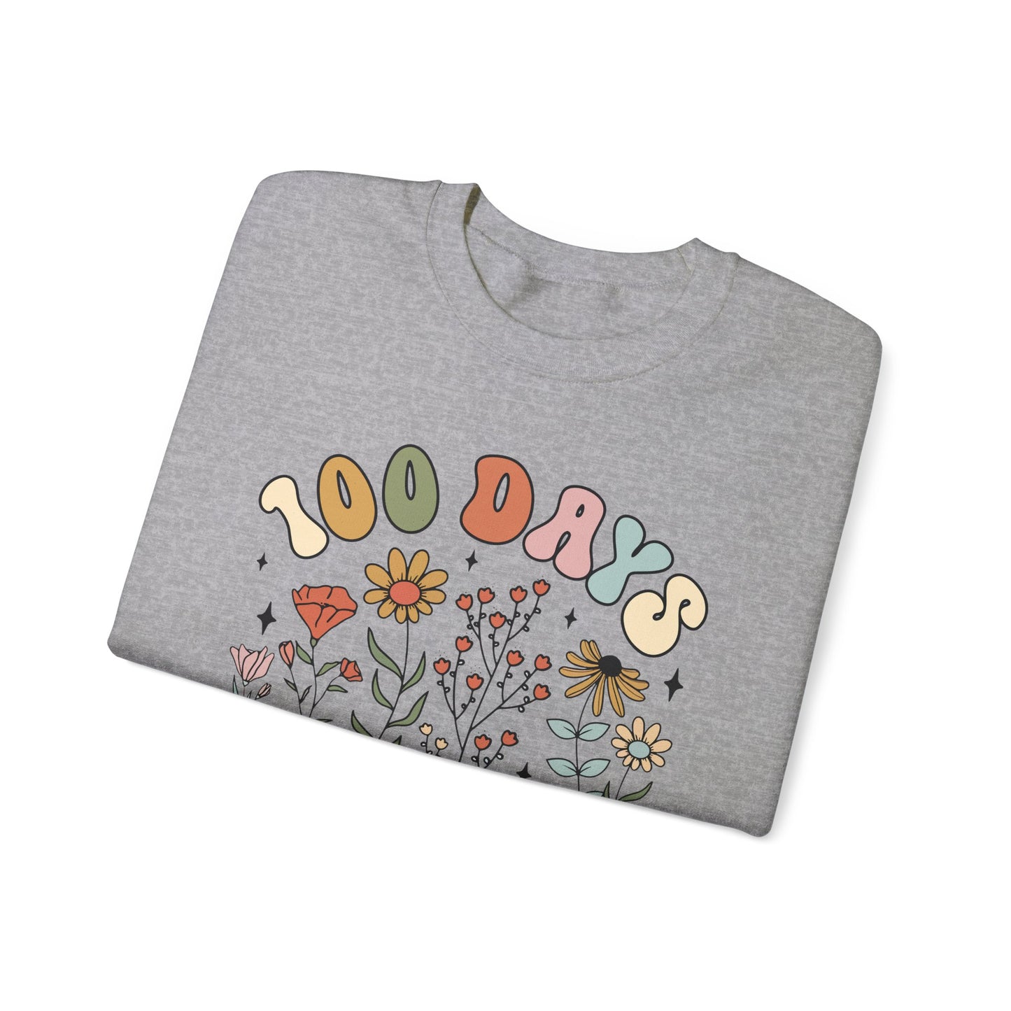 100 Days Watching My Students Grow - Crewneck Sweatshirt