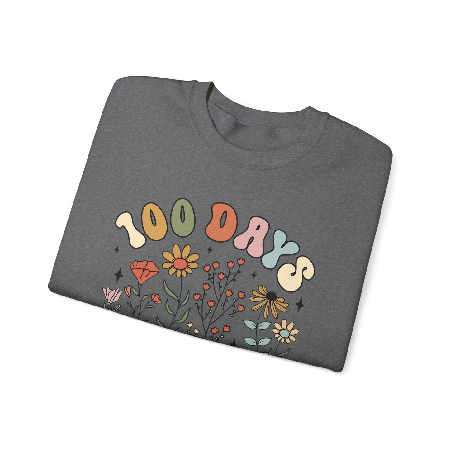 100 Days Watching My Students Grow - Crewneck Sweatshirt