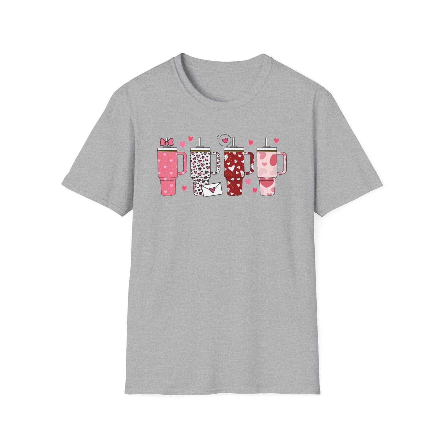 Valentine's Day Cup - Unisex Softstyle T-Shirt