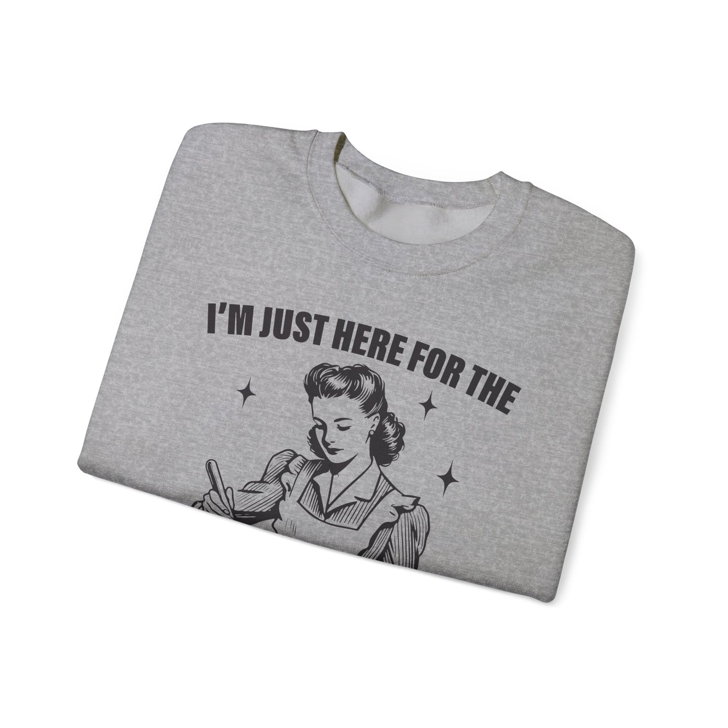 I'm Just Here for the Mashed Potatoes - Crewneck Sweatshirt