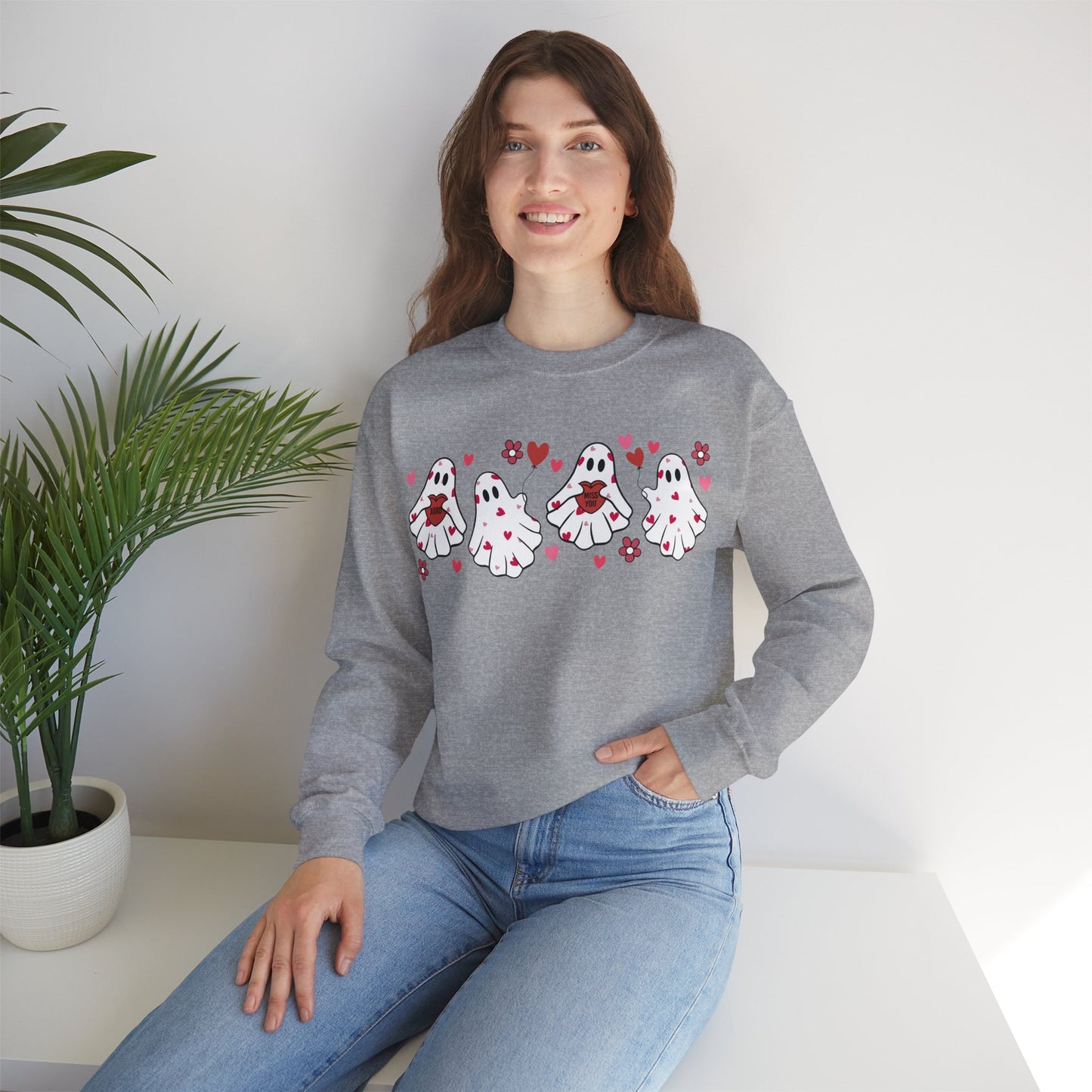 Ghost Valentine - Crewneck Sweatshirt