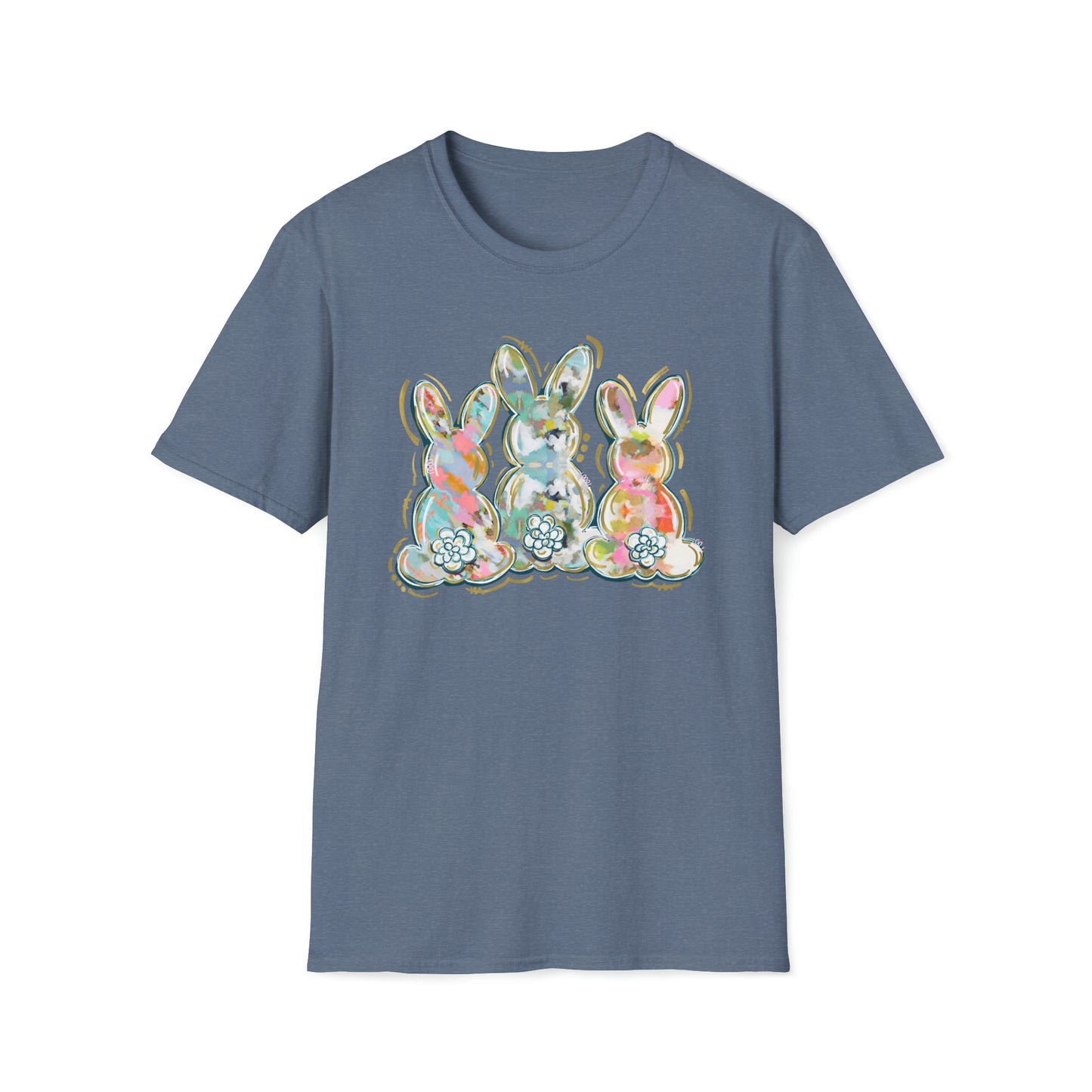 Easter Bunnies - Unisex Softstyle T-Shirt