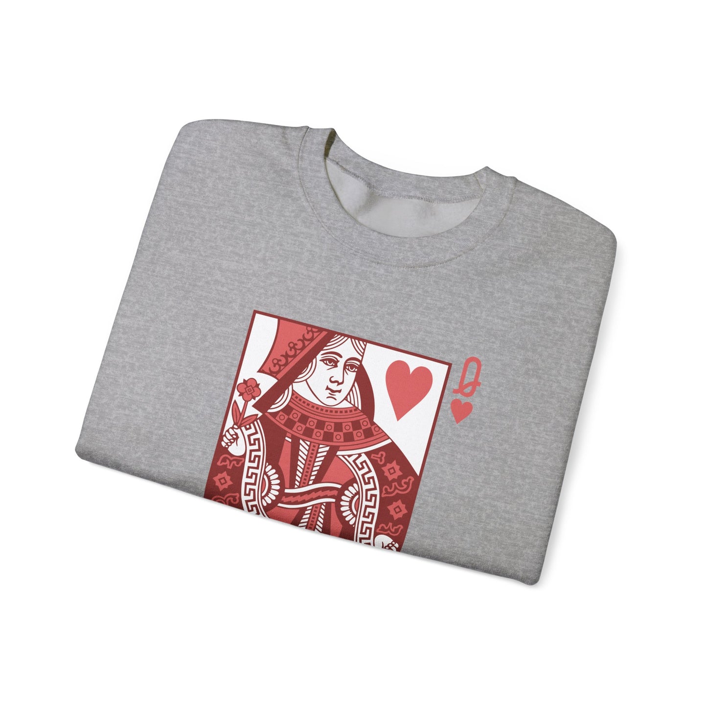 Queen of Hearts - Crewneck Sweatshirt