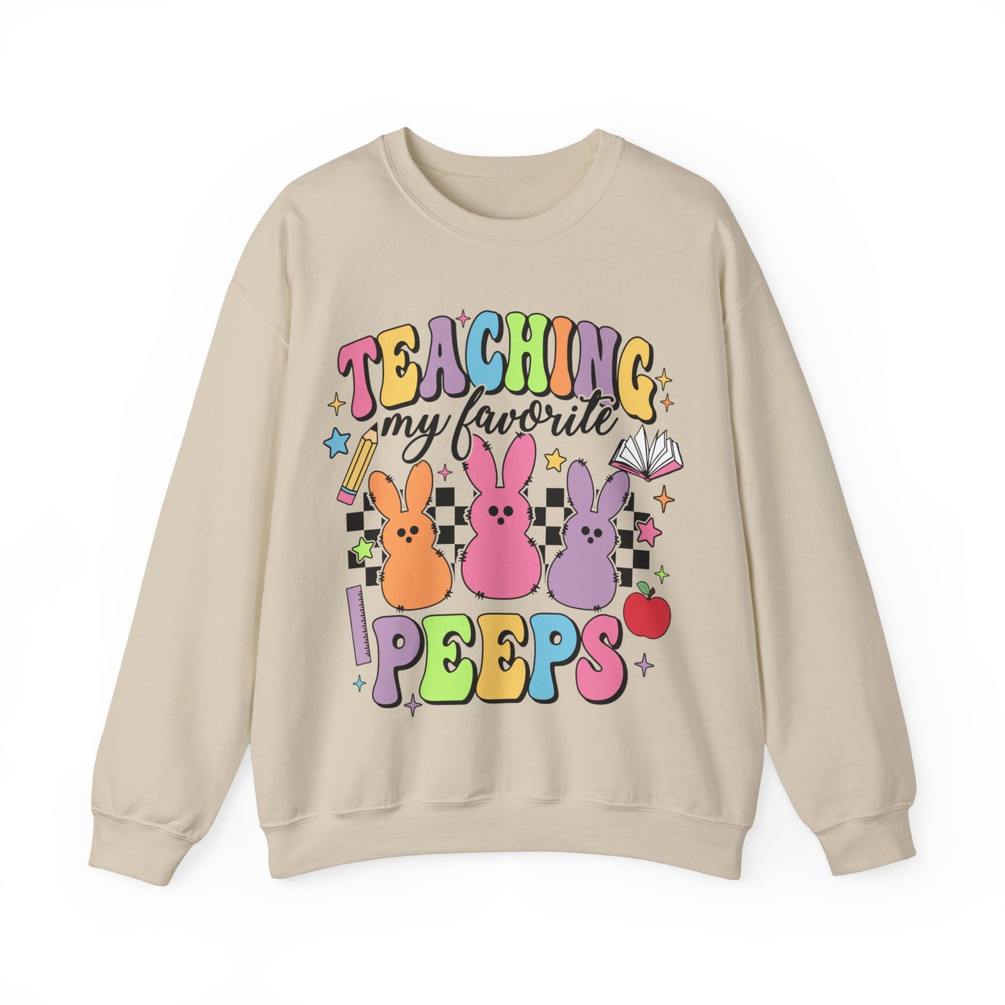 Teaching My Favorite Peeps - Crewneck Sweatshirt