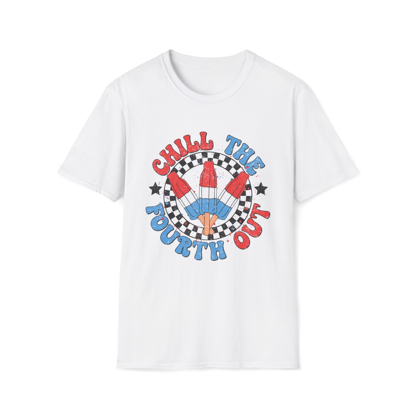 Chill the 4th Out - Unisex Softstyle T-Shirt