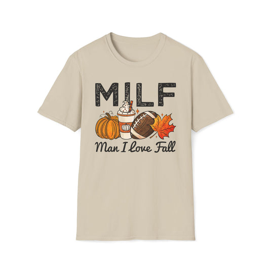 MILF Football - Unisex Softstyle T-Shirt