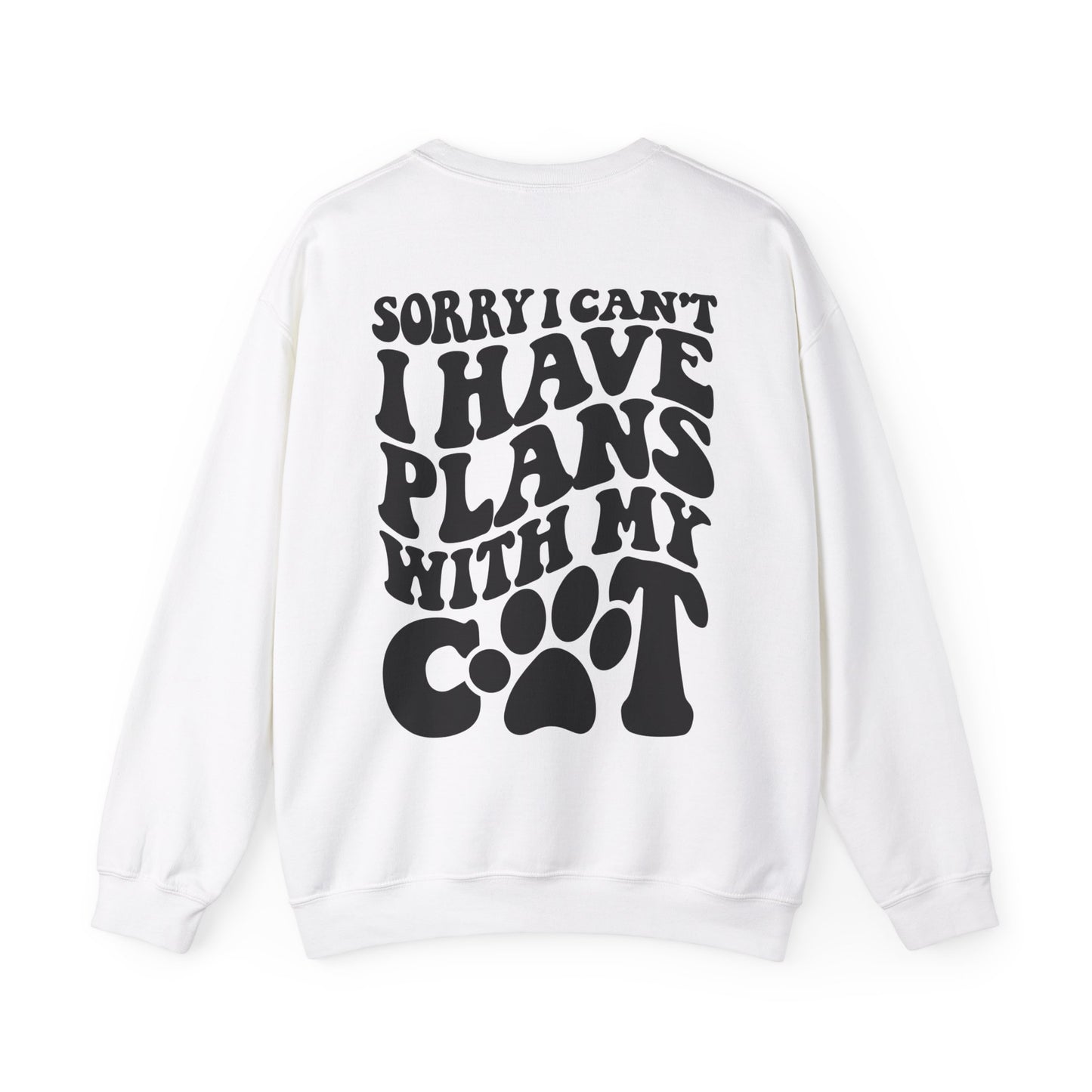 I have plans with my Cat - Crewneck Sweatshirt