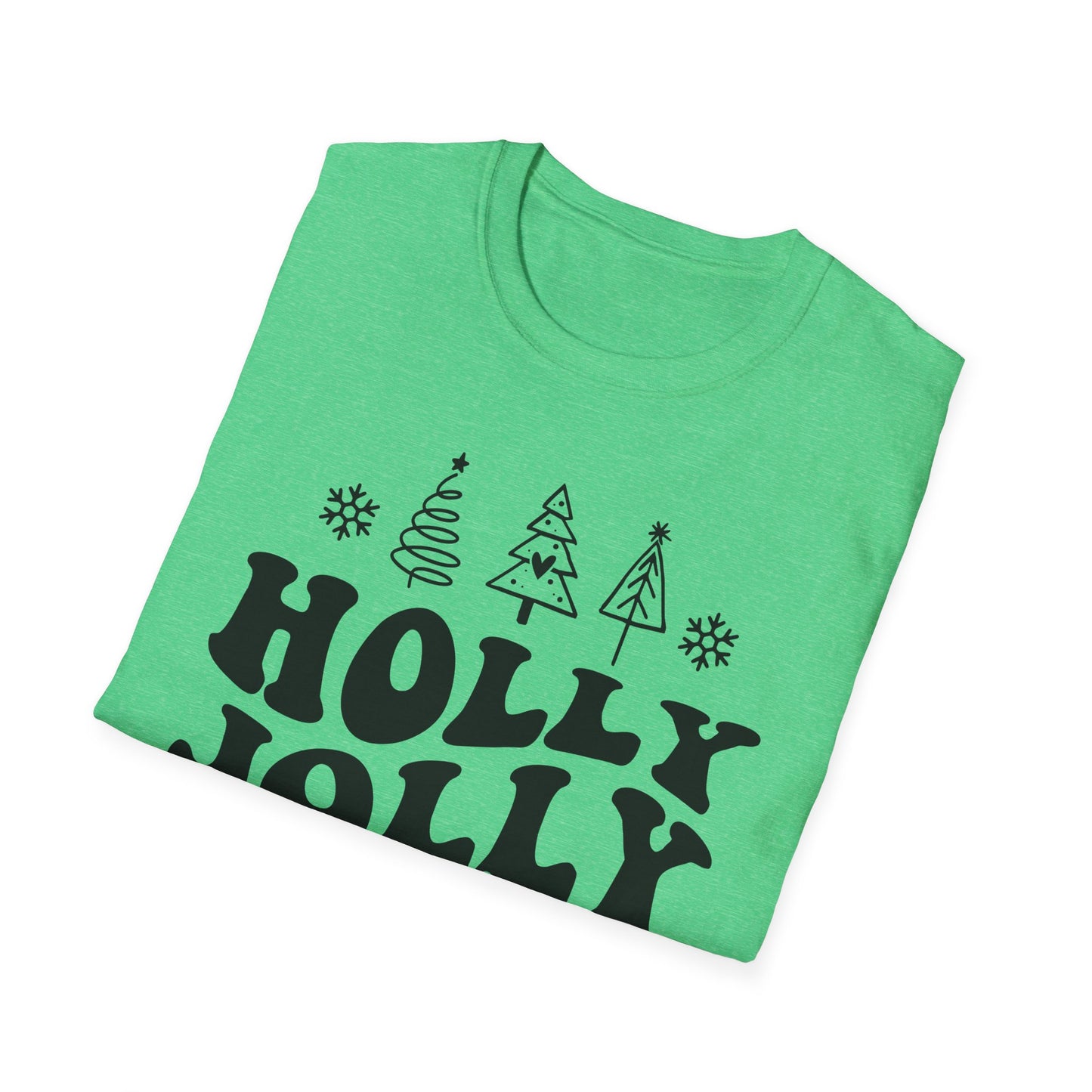 Holly Jolly Teacher - Unisex Softstyle T-Shirt
