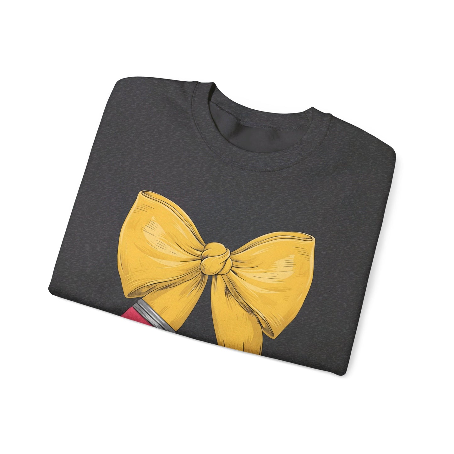 Pencil Bow - Crewneck Sweatshirt