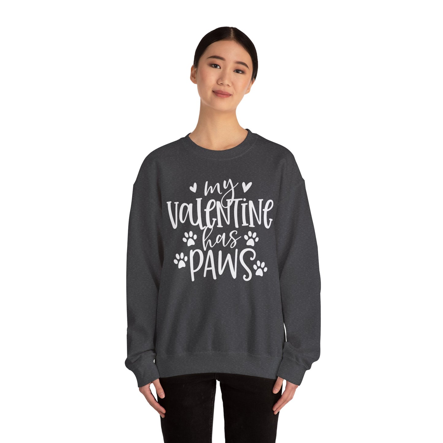 Valentine Paws - Crewneck Sweatshirt