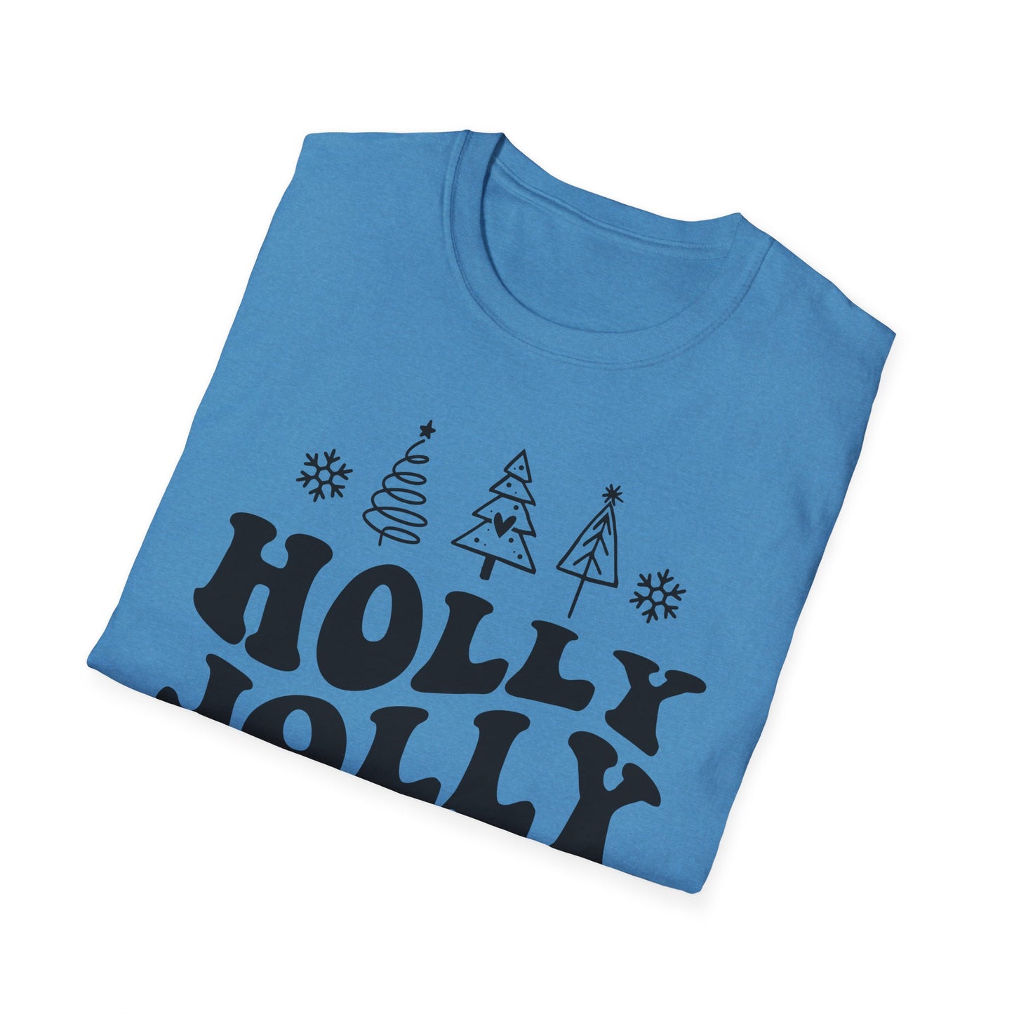 Holly Jolly Teacher - Unisex Softstyle T-Shirt