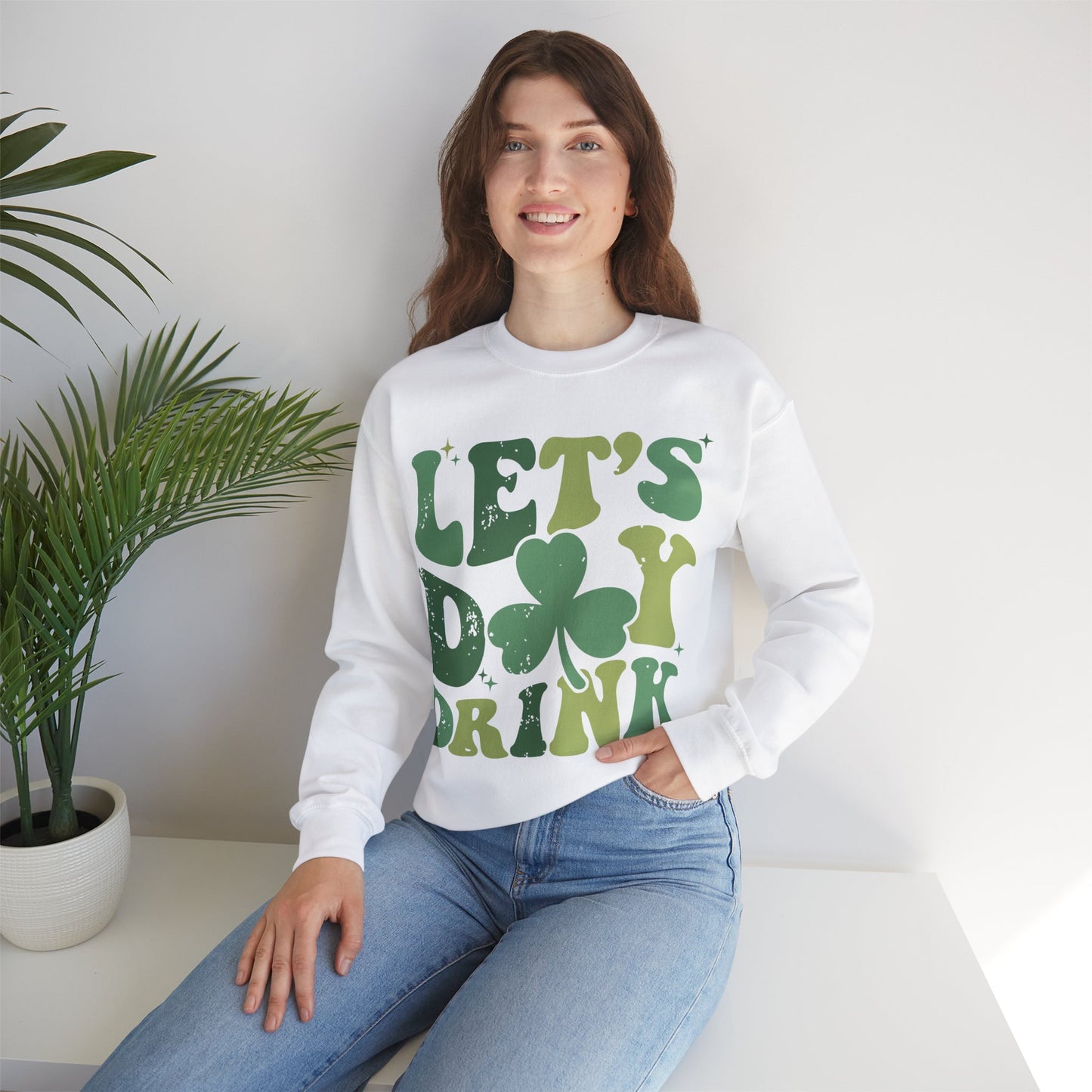 Let's Day Drink - Crewneck Sweatshirt