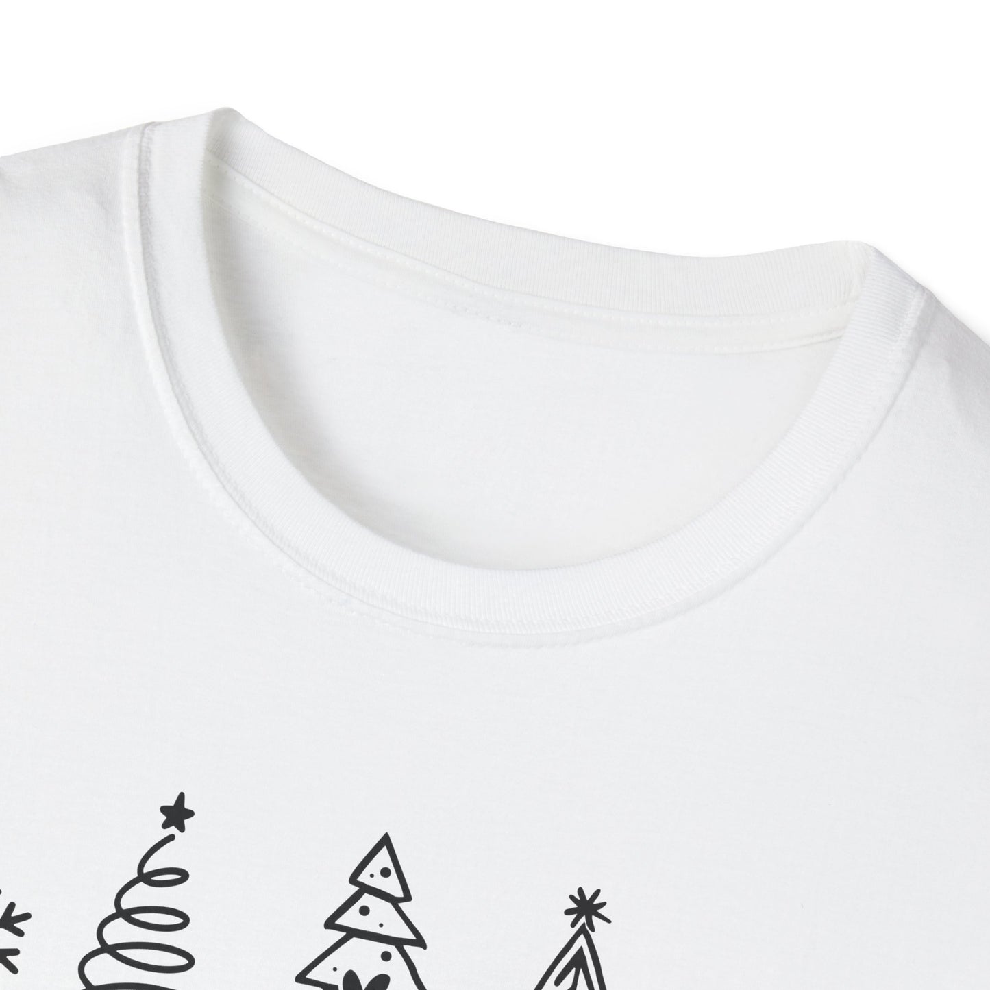 Holly Jolly Teacher - Unisex Softstyle T-Shirt