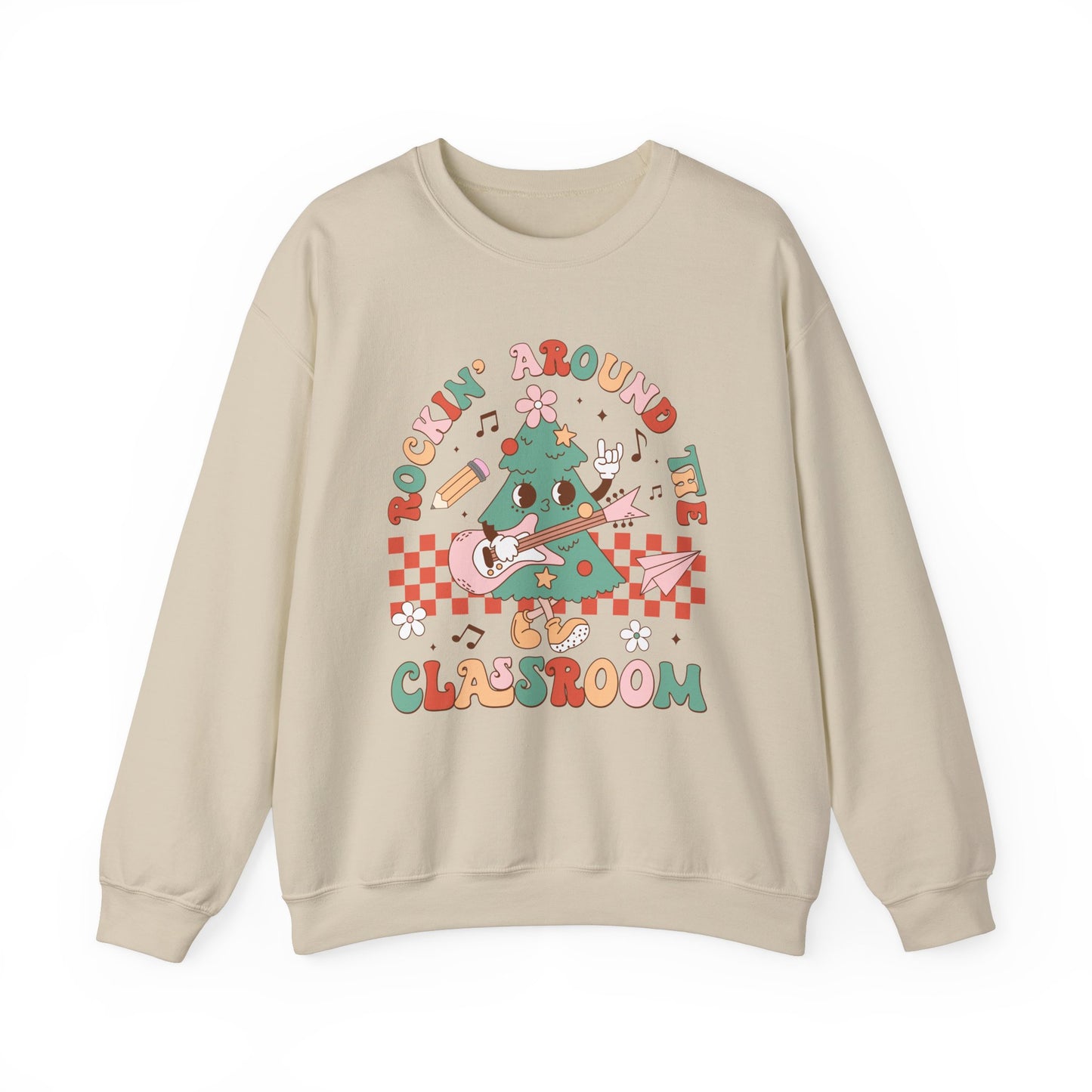 Rocking Around the Classroom - Crewneck Sweatshirt