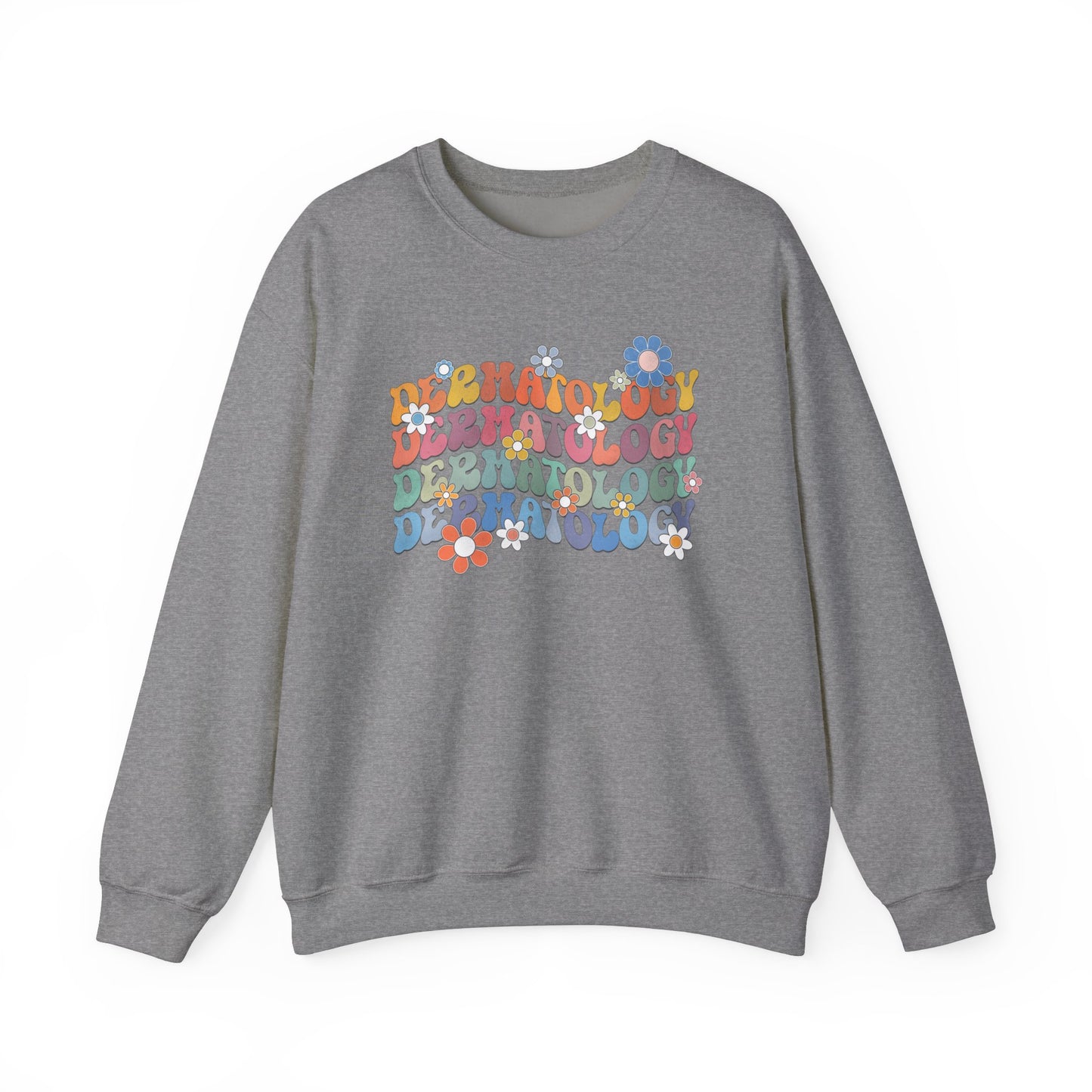 Flower Derm - Crewneck Sweatshirt