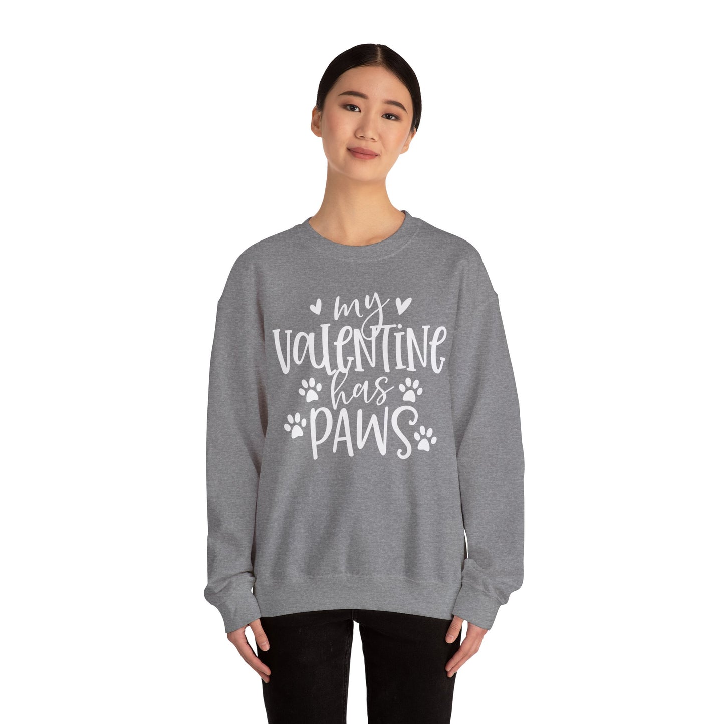 Valentine Paws - Crewneck Sweatshirt