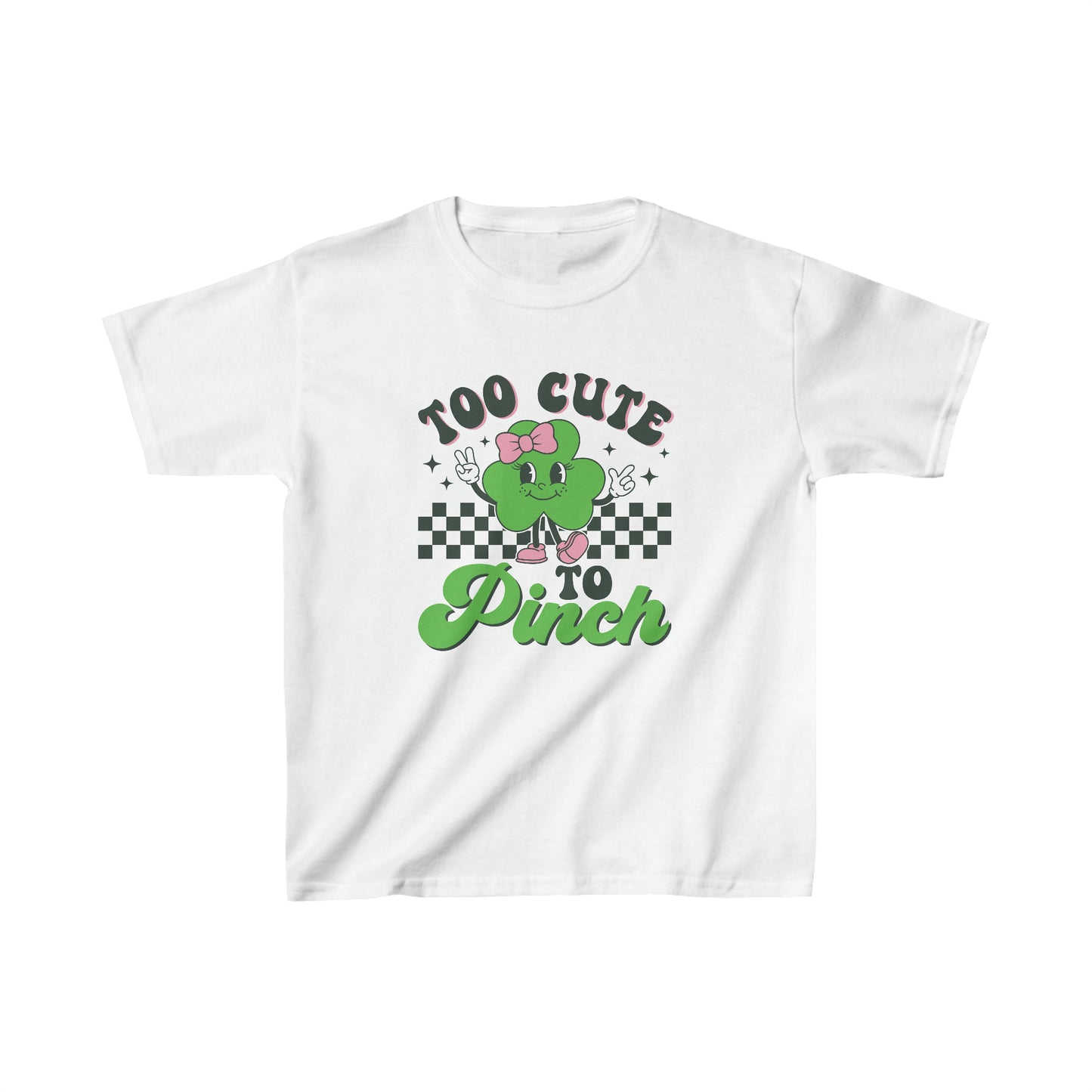 Too Cute to Pinch Girl - Kids Heavy Cotton™ Tee