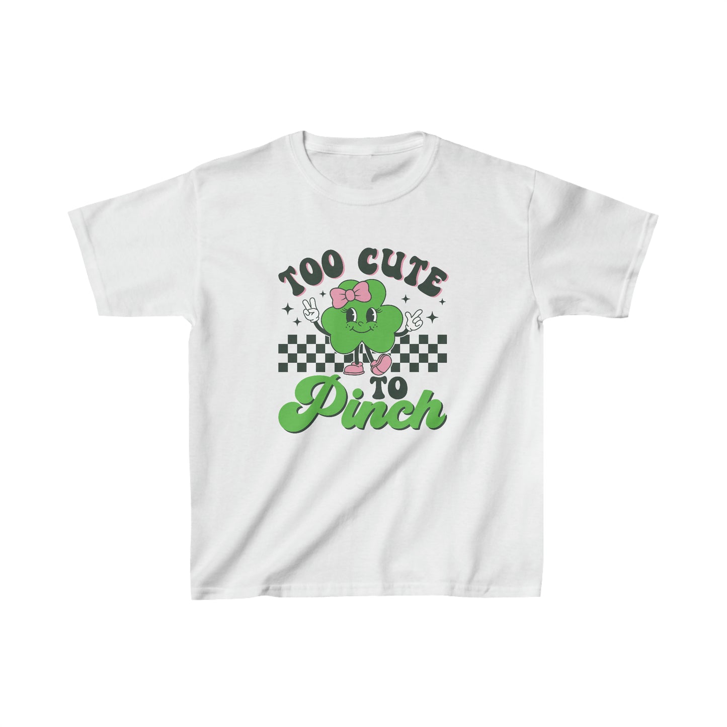 Too Cute to Pinch Girl - Kids Heavy Cotton™ Tee