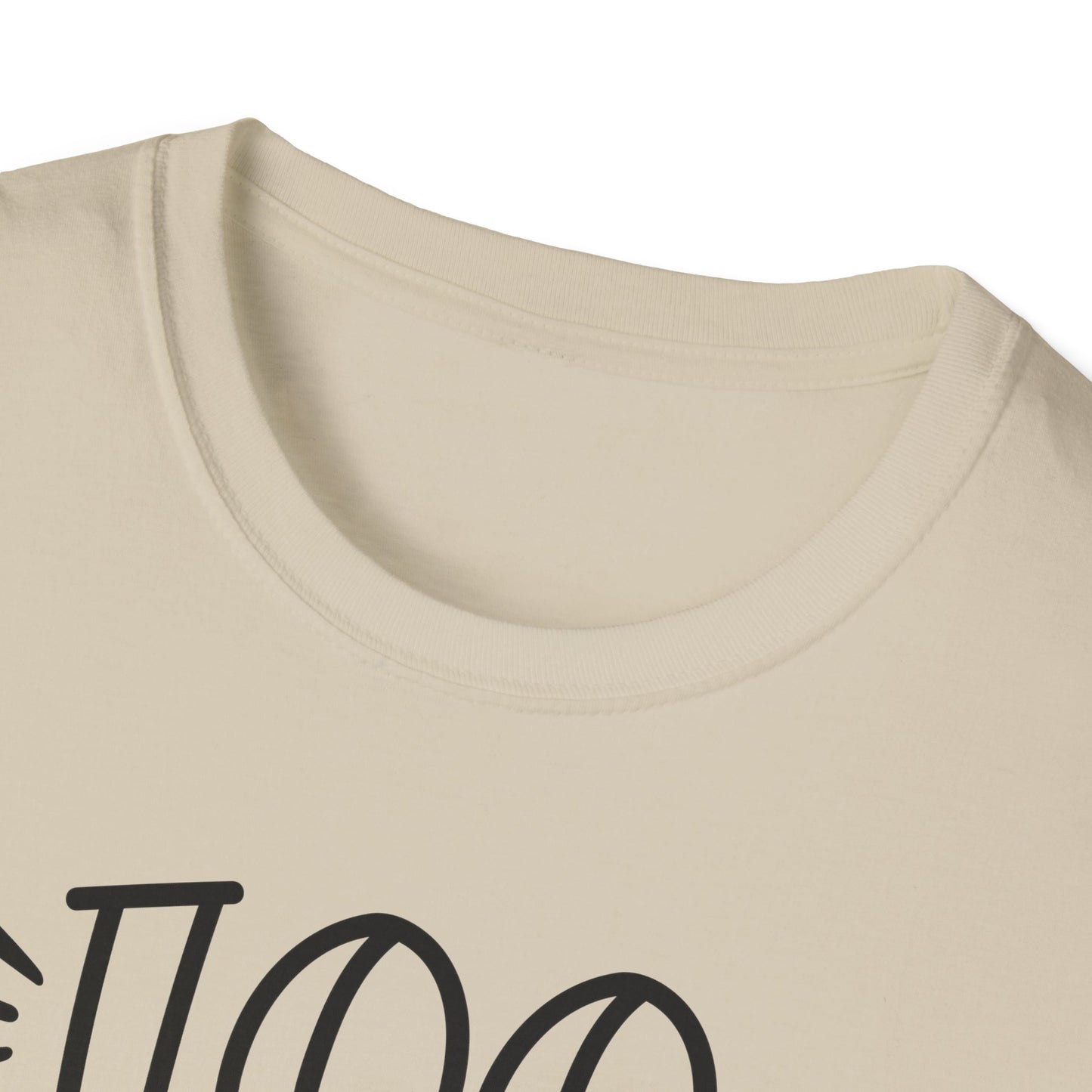 100 Days of Coffee & Chaos - Unisex Softstyle T-Shirt