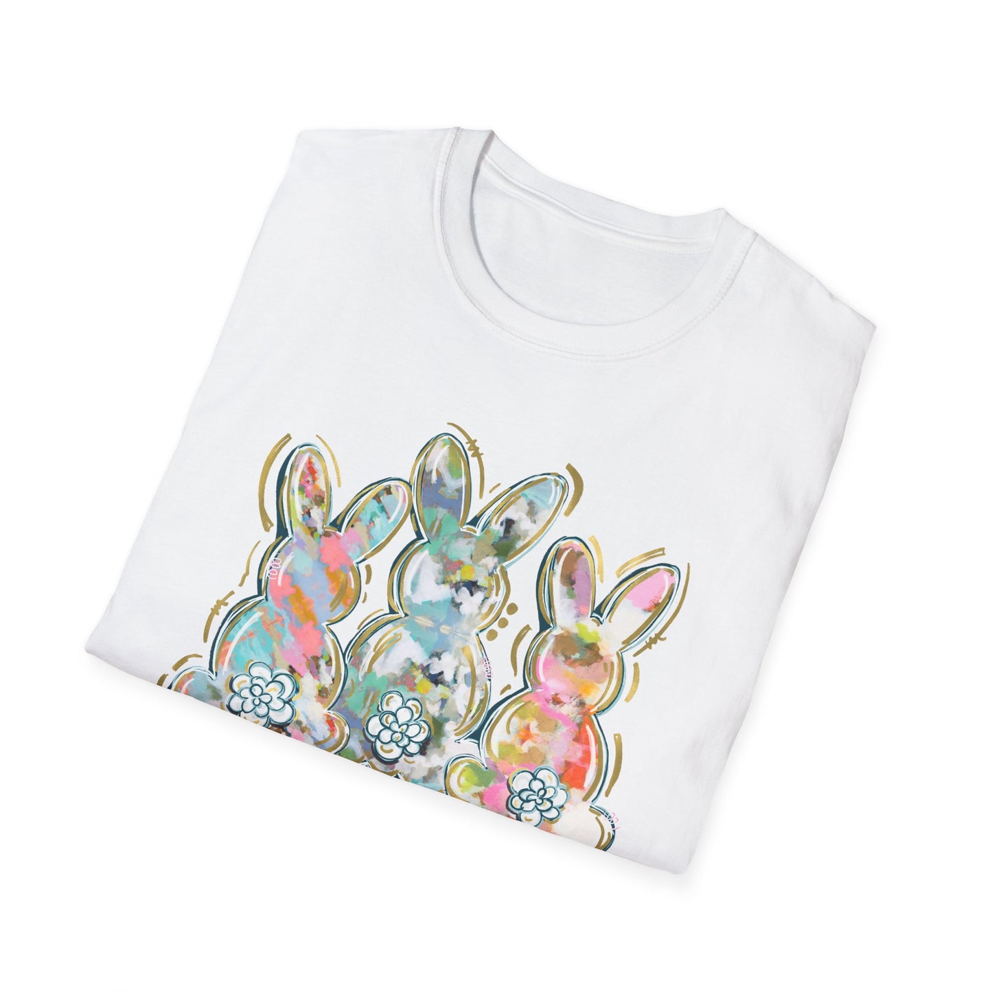 Easter Bunnies - Unisex Softstyle T-Shirt