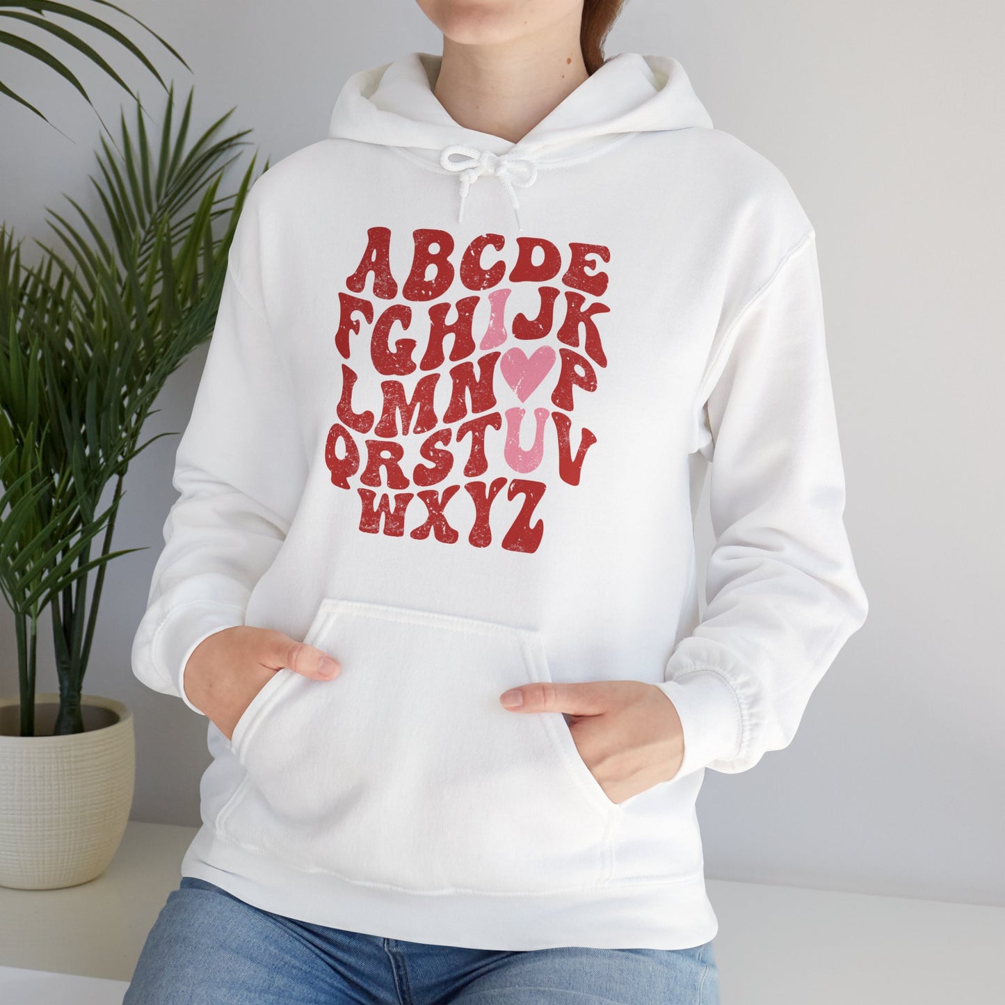 ABCD - I LOVE YOU - Hooded Sweatshirt