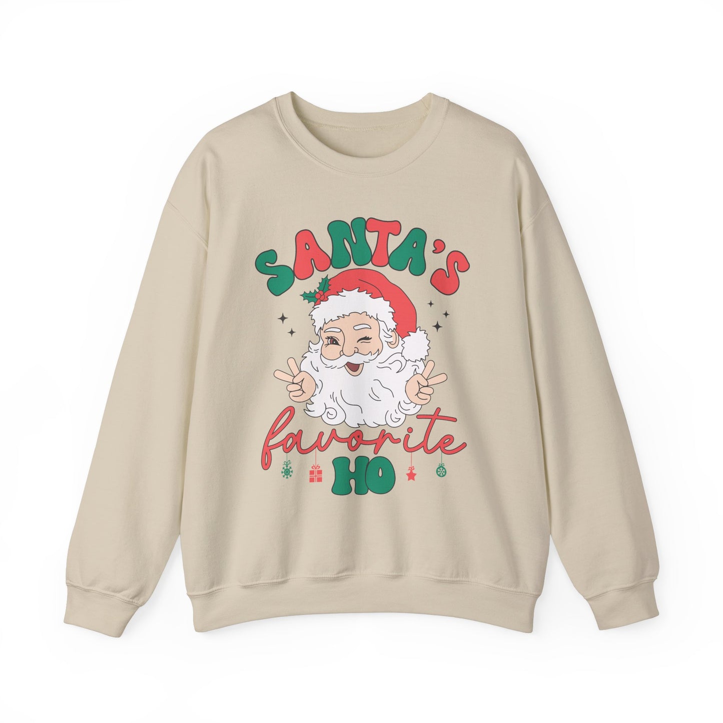 Santa's Favorite Ho - Crewneck Sweatshirt