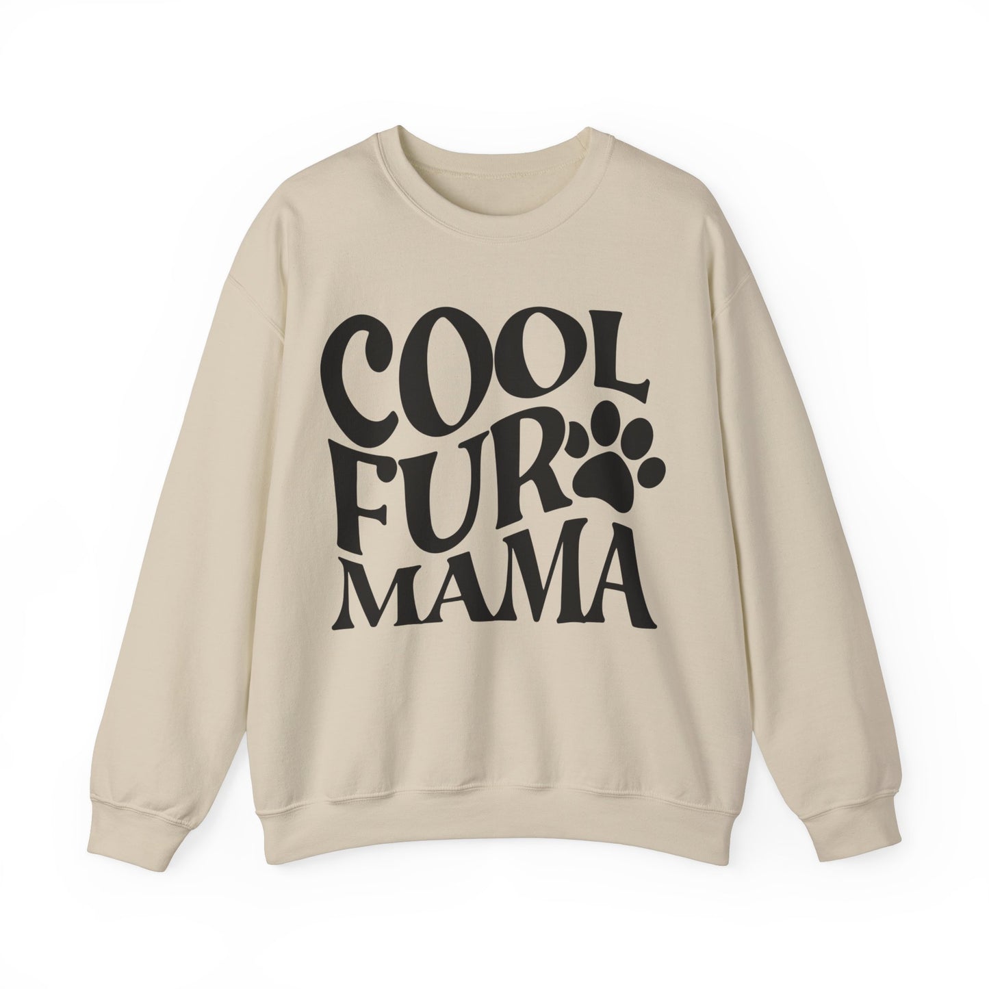 Cool Fur Mama - Crewneck Sweatshirt