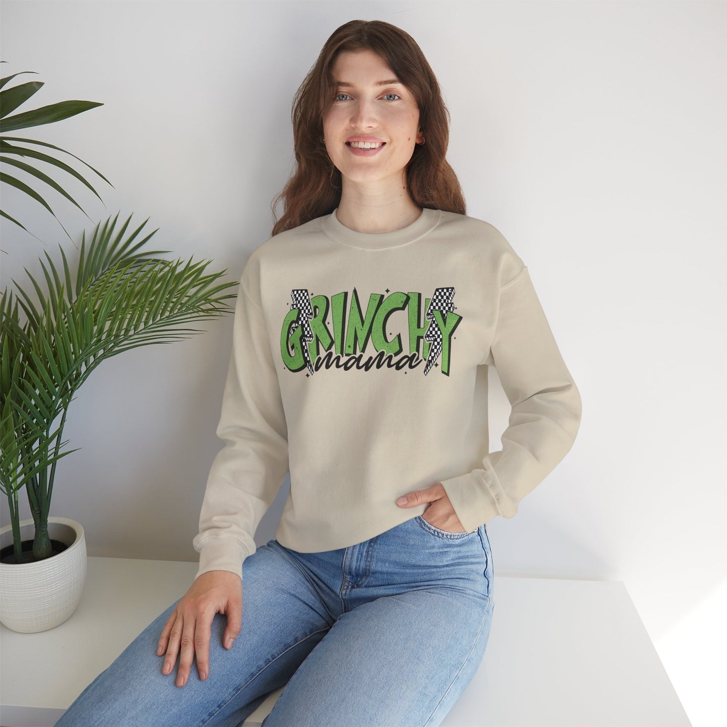 GRINCHY Mama - Crewneck Sweatshirt